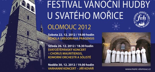 Festival vánoční hudby u svatého Mořice