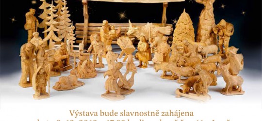 Pozvánka na výstavu vánočních betlémů