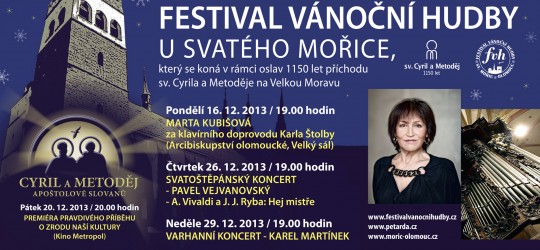 Vánoční hudební festival a ocenění dobrovolníků se blíží
