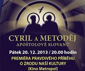 Premiéra filmu Cyril a Metoděj – Apoštolové Slovanů se blíží