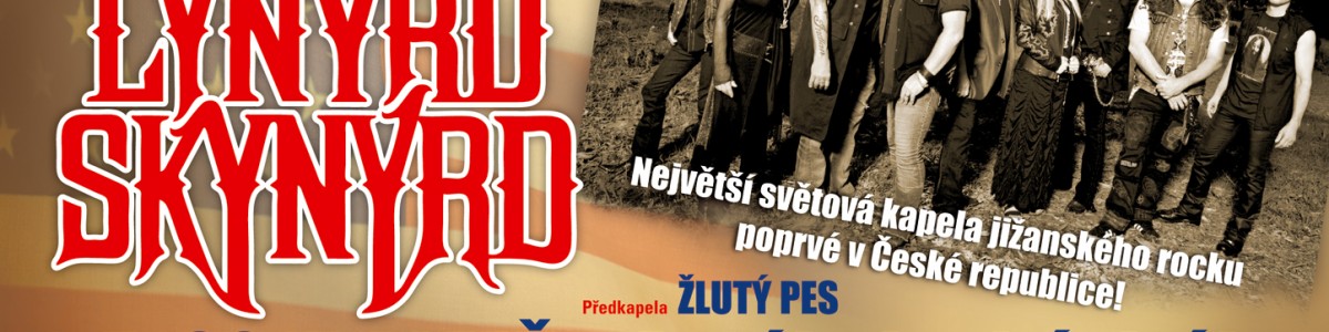 Lynyrd Skynyrd vystoupí poprvé v ČR