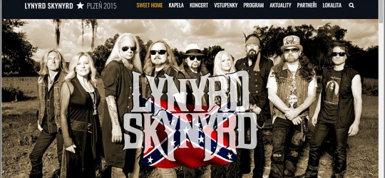 Vstupenky k sezení na Lynyrd Skynyrd od pondělí v prodeji!