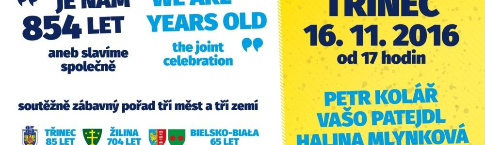 Je nám 854 let – aneb slavíme společně / We are 854 years old – the joint celebration