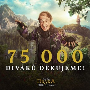 Pohádku Když draka bolí hlava vidělo už 75.000 diváků Pohádku Když draka bolí hlava vidělo už 75.000 diváků