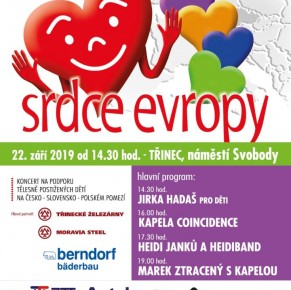 Letošní Srdce Evropy podpoří celkem 4 projekty Letošní Srdce Evropy podpoří celkem 4 projekty