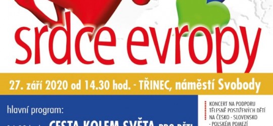 Srdce Evropy se uskuteční 27.9.2020